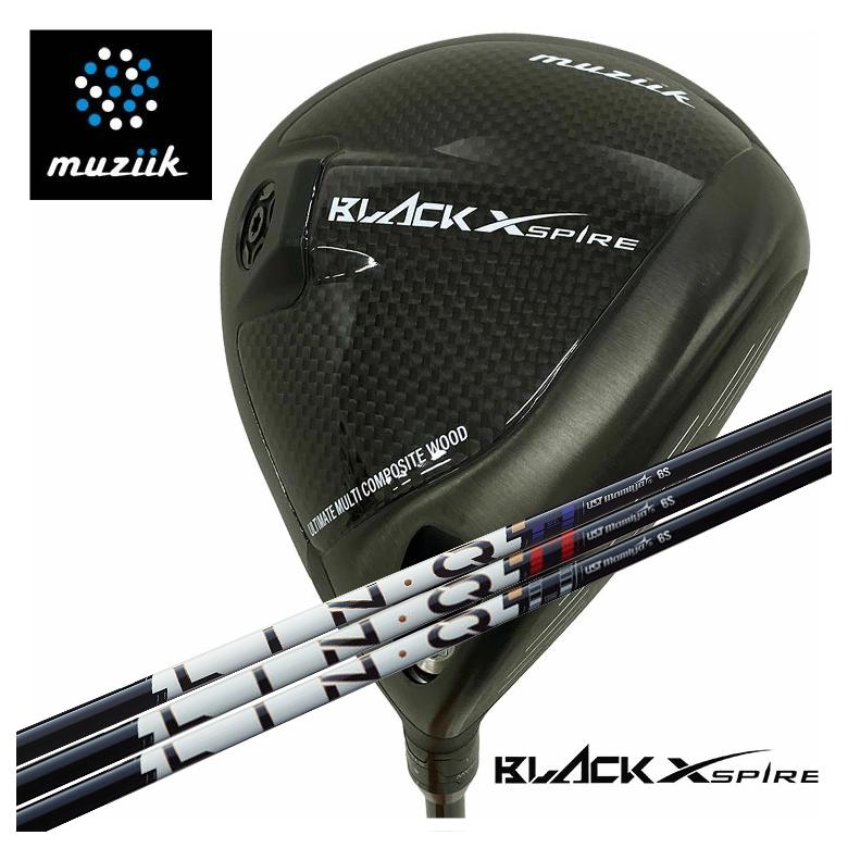 【百貨店大売り出し！全品10倍！ 6/4 20:00 - 6/11 01:59まで】muziik ムジーク BLACK XSPIRE ブラックエクスパイヤー １番ウッドUSTマミヤLIN-Q PowerCore 繋がり 力強さ中核グループ【BLUE】立て坑