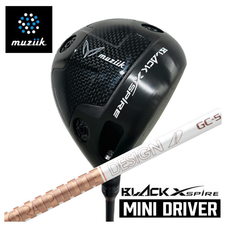 BLACK XSPIRE Mini Driverブラックエクスパイア ミニドライバーグラファイトデザインツアーAD GC立て坑