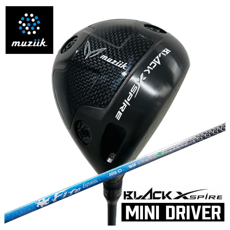 【特注カスタムクラブ】BLACK XSPIRE Mini Driver ブラックエクスパイア ミニドライバー コンポジットテクノ ファイアーエクスプレス RG-D シャフト
