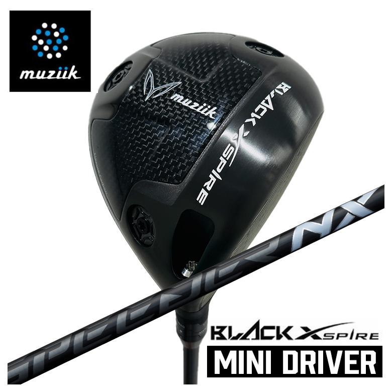 【百貨店大売り出し！全品10倍！ 6/4 20:00 - 6/11 01:59まで】BLACK XSPIRE Mini Driverブラックエクスパイア ミニ１番ウッド藤倉 フジクラスピーダー SPEEDER NX BLACK （黒いこと）立て坑