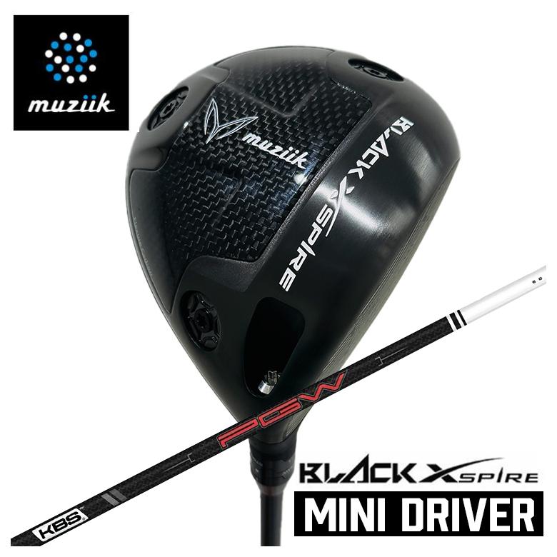 【百貨店大売り出し！全品10倍！ 6/4 20:00 - 6/11 01:59まで】BLACK XSPIRE Mini Driverブラックエクスパイア ミニ１番ウッドKBS PGW PLAYERS GRAPHITE WOODプレイヤーズ 黒鉛 木材 立て坑