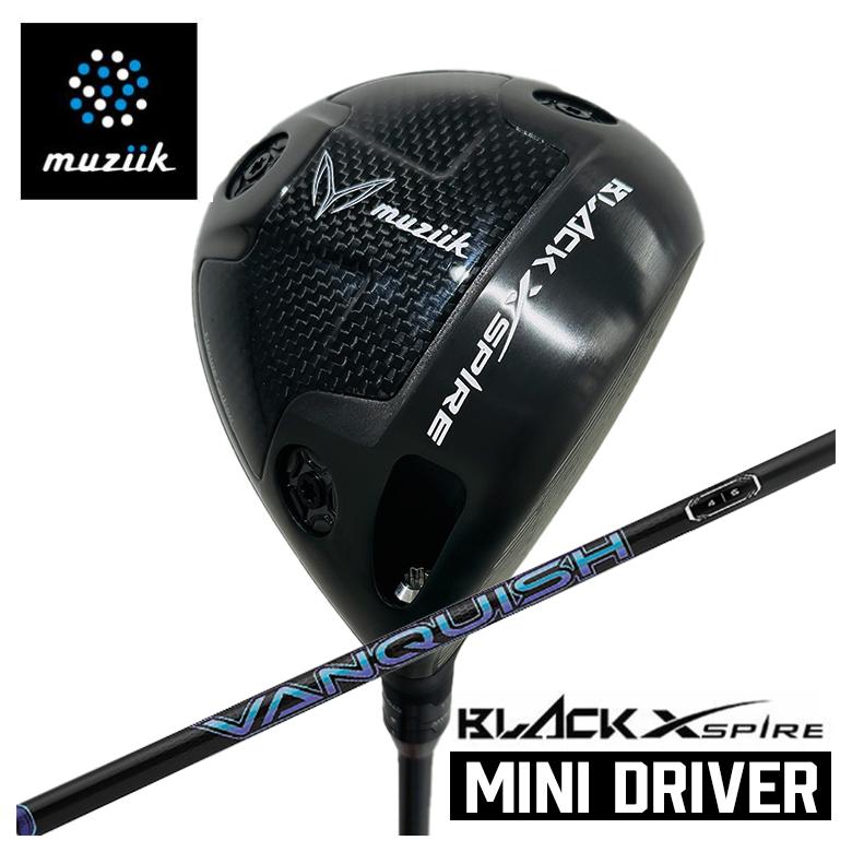 【百貨店大売り出し！全品10倍！ 6/4 20:00 - 6/11 01:59まで】BLACK XSPIRE Mini Driverブラックエクスパイア ミニ１番ウッド三菱ケミカル VANQUISH(バンキッシュ)立て坑