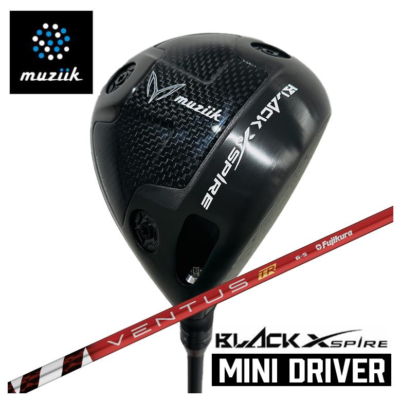 【特注カスタムクラブ】BLACK XSPIRE Mini Driver ブラックエクスパイア ミニドライバー 藤倉 フジクラ ベンタス TR レッド VENTUS TR RED シャフト