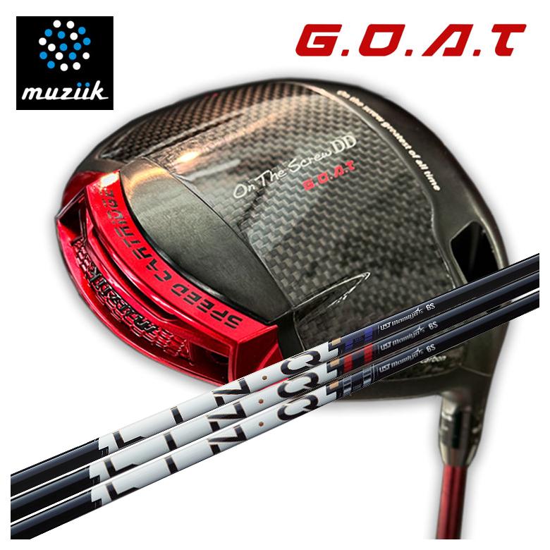 【百貨店大売り出し！全品10倍！ 6/4 20:00 - 6/11 01:59まで】muziik ムジーク On The Screw DD GOAT 手先 １番ウッドUSTマミヤLIN-Q PowerCore 繋がり 力強さ中核グループ【BLUE】立て坑