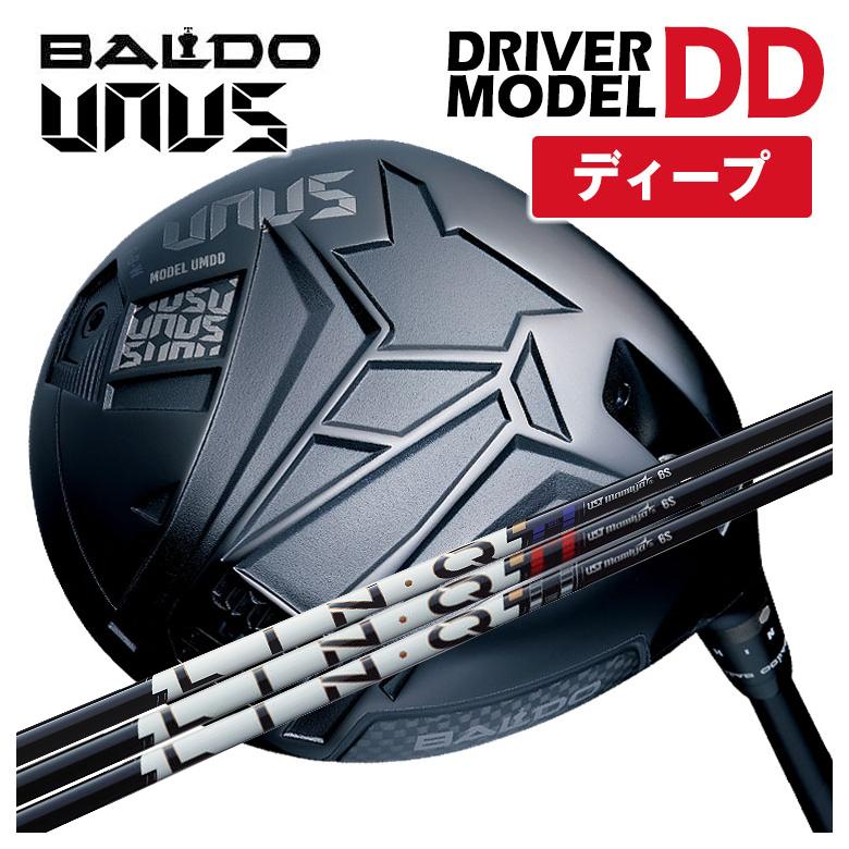 【百貨店大売り出し！全品10倍！ 6/4 20:00 - 6/11 01:59まで】【ディープフェース】BALDO(バルド) UNUS (ウヌス)  MODEL DD １番ウッド 2026USTマミヤLIN-Q PowerCore 繋がり 力強さ中核グループ 【BLUE】矢がら