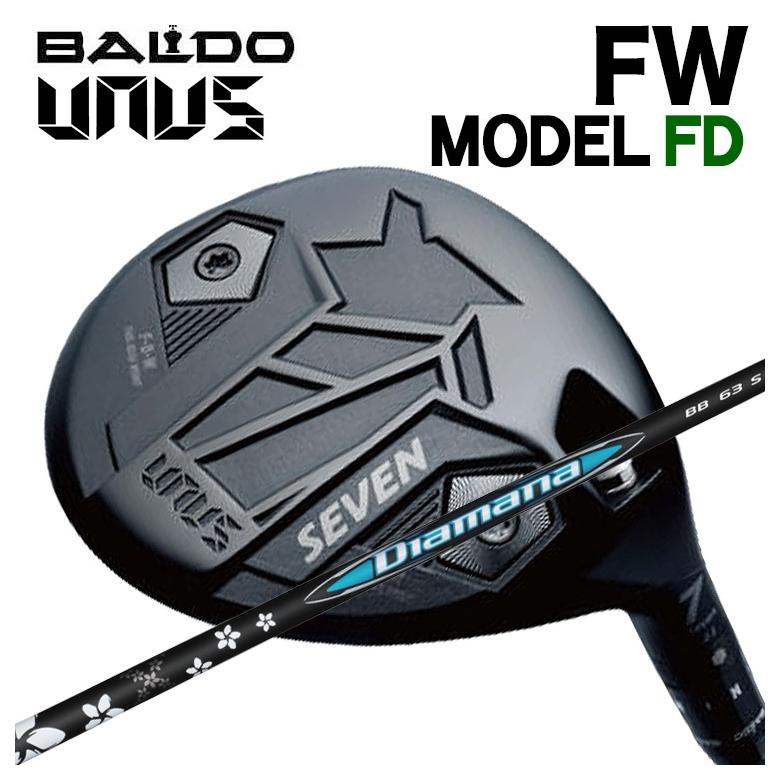 【特注カスタムクラブ】バルド BALDO UNUS (ウヌス) MODEL FD フェアウェイウッド 三菱ケミカル ディアマナBB シャフト