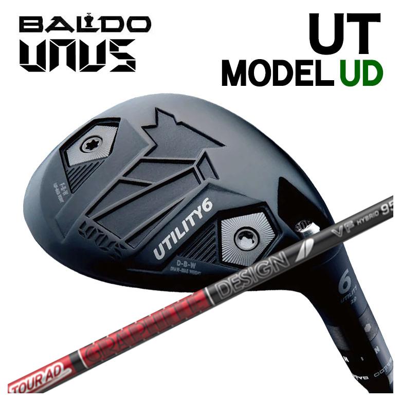 【全品ポイント5倍！4/4 20:00-4/10 1:59まで】 【特注カスタムクラブ】バルド BALDO UNUS (ウヌス) MODEL UD ユーティリティ グラファイトデザイン TOUR AD VF ハイブリッド専用 シャフト