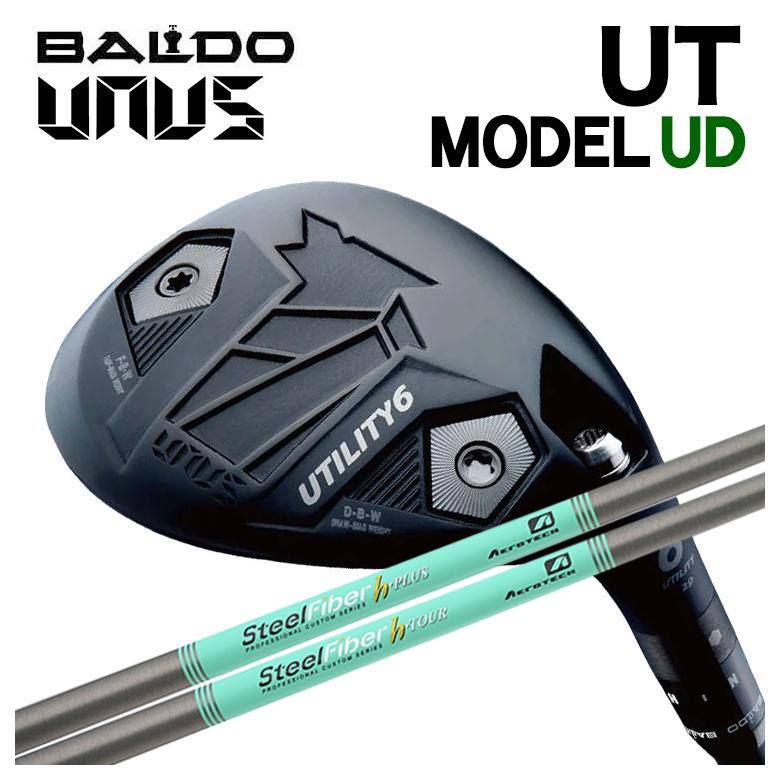 【全品ポイント5倍！4/4 20:00-4/10 1:59まで】 【特注カスタムクラブ】バルド BALDO UNUS (ウヌス) MODEL UD ユーティリティ エアロテック スチールファイバーHシリーズ シャフト