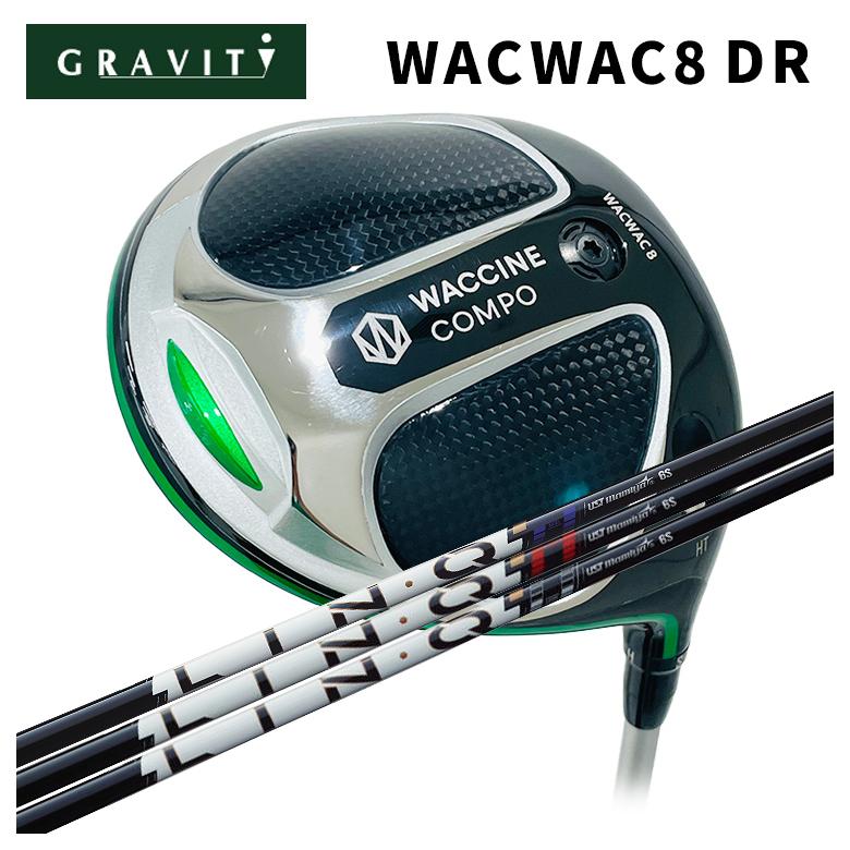 【特注カスタム野球クラブ】GRAVITY １番ウッド グラビティー WACWAC-7 DRUSTマミヤLIN-Q PowerCore 繋がり 力強さ中核グループ【BLUE・RED・WHITE】立て坑