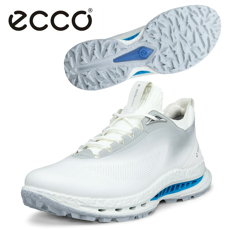 エコー スパイクレス メンズ ゴルフシューズ ECCO Golf Biom C5 Men WHITE/CONCRETE 132604-54322