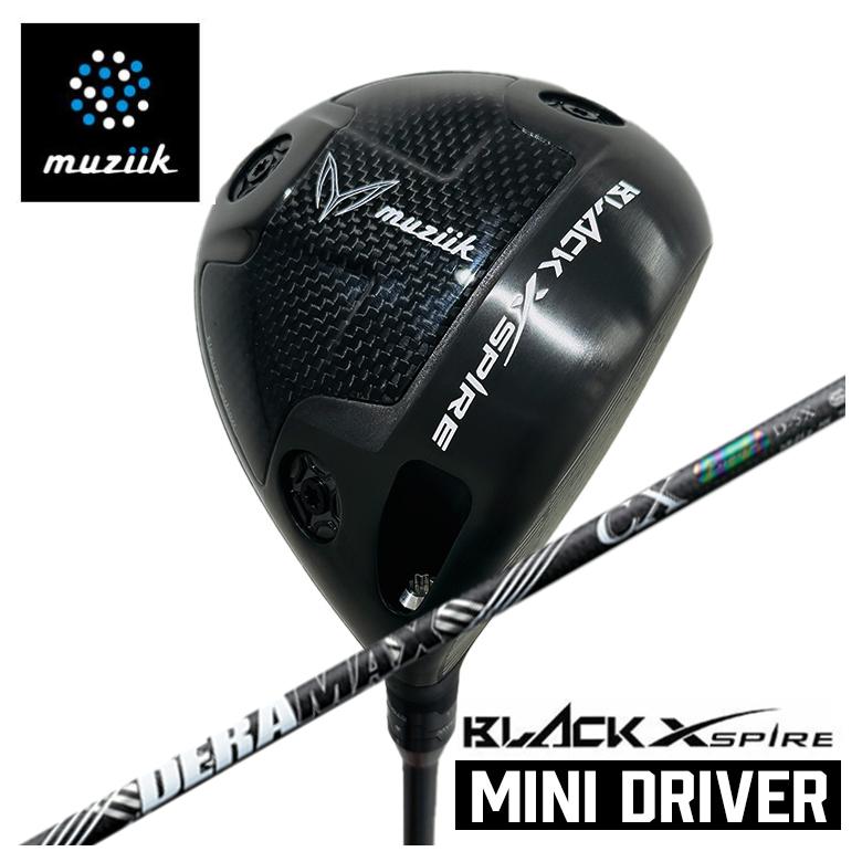 【百貨店大売り出し！全品10倍！ 6/4 20:00 - 6/11 01:59まで】BLACK XSPIRE Mini Driver ブラックエクスパイア ミニ１番ウッドDERAMAX デラマックス虹デラ CX-D 割り増し金続きもの 矢がら