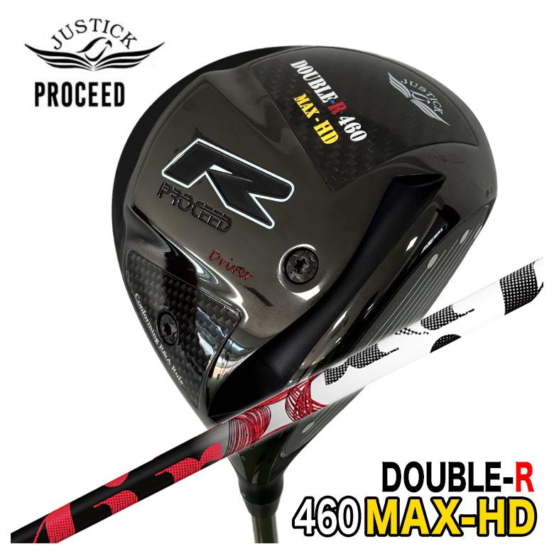 【特注カスタムクラブ】 JUSTICK ジャスティック PROCEED DOUBLE-R 460MAX-HD ドライバー TRPX ティーアールピーエックス The Air ジ エアー シャフト