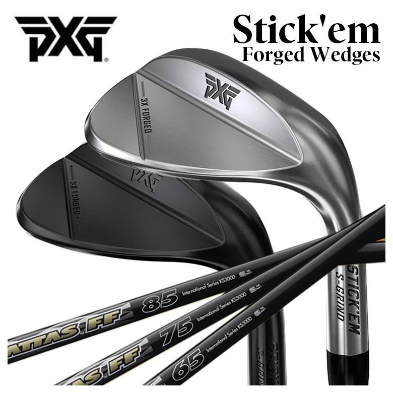 【百貨店大売り出し！全品10倍！ 6/4 20:00 - 6/11 01:59まで】PXG Stick’em フォージドウェッジUST マミヤ ATTAS FF IRON アッタス 炭素立て坑Stickem 突っ支い棒 エム フォージド ウェッジ