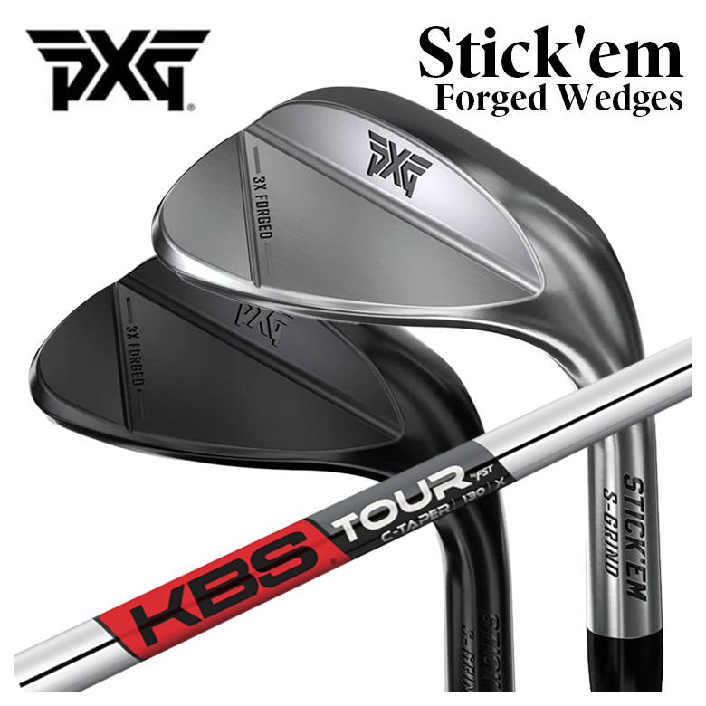 【百貨店大売り出し！全品10倍！ 6/4 20:00 - 6/11 01:59まで】PXG Stick’em フォージドウェッジKBS C-TAPER C-テーパー 立て坑Stickem 突っ支い棒 エム フォージド ウェッジ