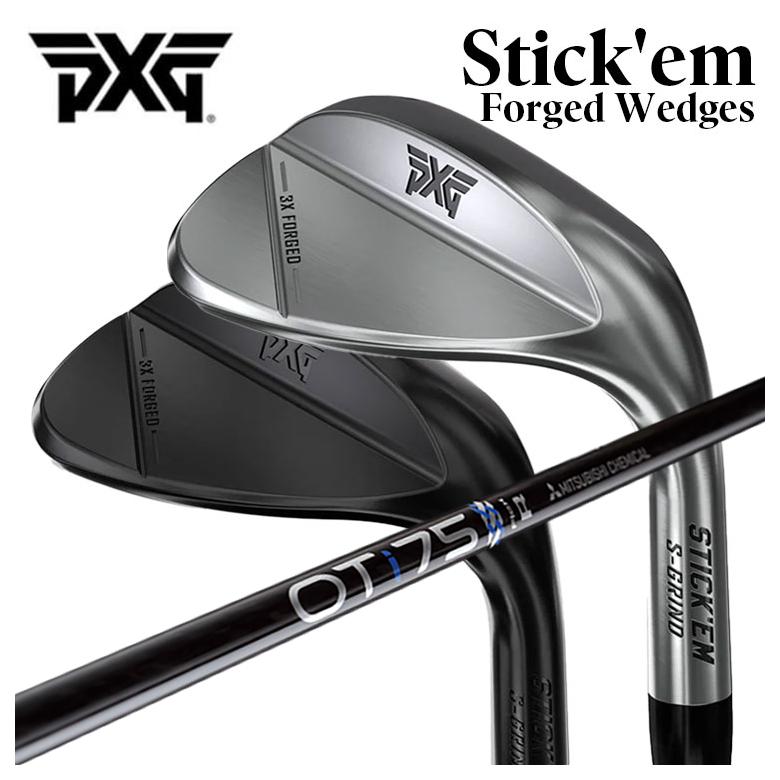 【尖んがり引きあげる！全品5倍！5/9 20:00-5/16 01:59まで】PXG Stick’em フォージドウェッジ三菱ケミカル OT アイアン 立て坑 ウェッジ-メンズクラブ