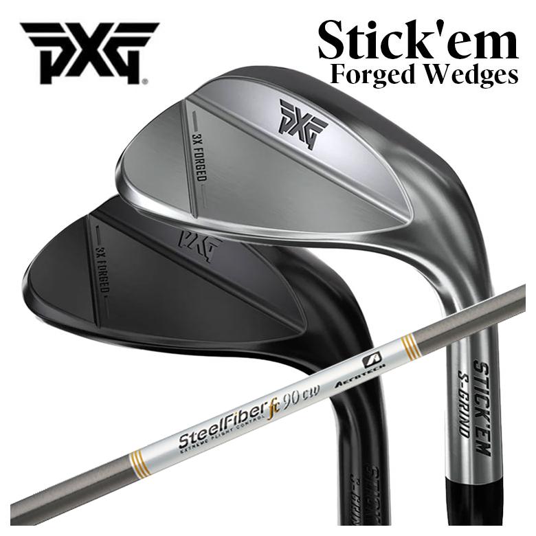 【尖んがり引きあげる！全品5倍！5/9 20:00-5/16 01:59まで】PXG Stick’em フォージドウェッジスチールファイバー FCつづき物 立て坑 ウェッジ-スポーツ・アウトドア
