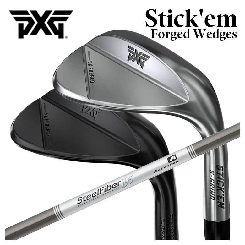 【尖んがり引きあげる！全品5倍！5/9 20:00-5/16 01:59まで】PXG Stick’em フォージドウェッジスチールファイバー iつづき物 立て坑 ゴルフ-メンズクラブ-ウェッジ