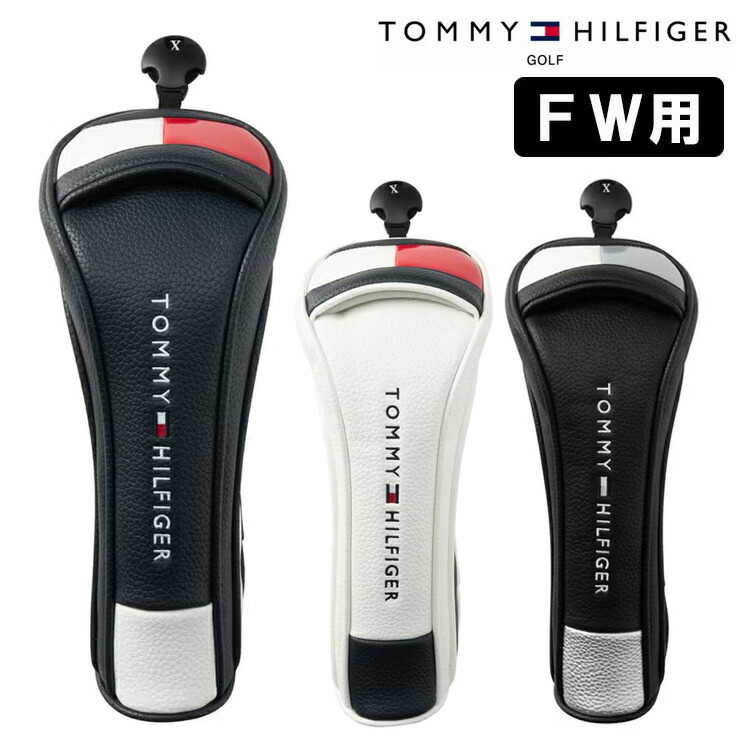 【全品ポイント5倍！4/4 20:00-4/10 1:59まで】 トミーヒルフィガー ヘッドカバー フェアウェイ用 FACE 200cc対応 TOMMYHILFIGER THMG6SHB ゴルフ