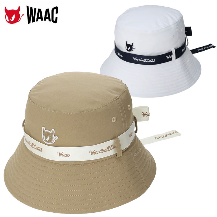 ワック WAAC UNISEX リボン バケットハット 072262834 ユニセックス ゴルフ