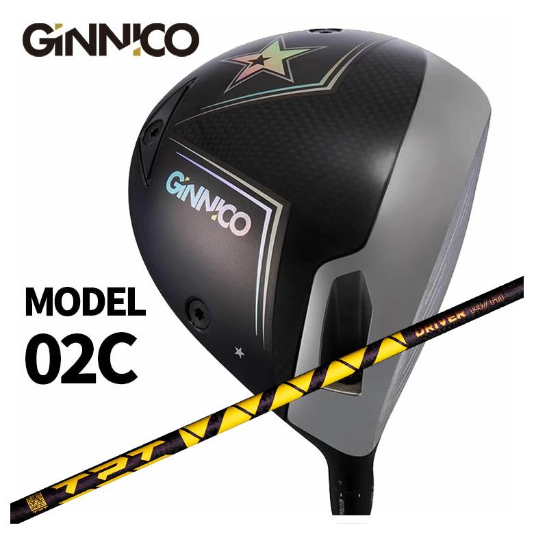 【百貨店大売り出し！全品10倍！ 6/4 20:00 - 6/11 01:59まで】GINNICO ジニコ MODEL02C １番ウッド【One Star★】【Two Star★★】TPT Driver Shaft Nitro Range 矢がら