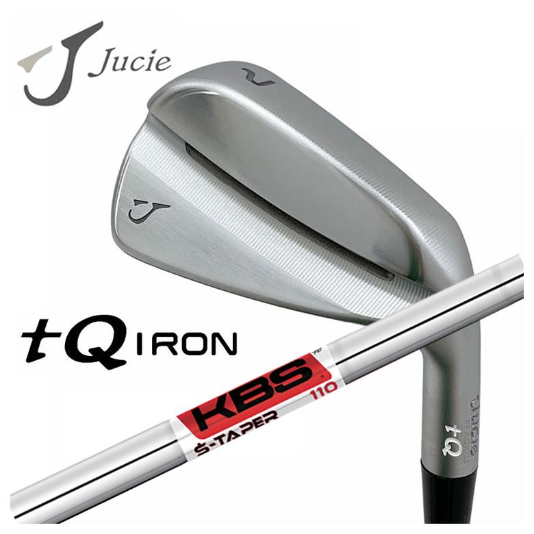 【尖んがり引きあげる！全品5倍！5/9 20:00-5/16 01:59まで】Jucie（ジューシー） tQ アイアンKBS S-TAPER エステーパー 立て坑 ゴルフ-メンズクラブ-アイアン