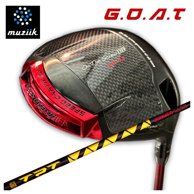 muziik ムジーク On The Screw DD GOAT 山羊 １番ウッドTPT Driver Shaft Power Range 立て坑
