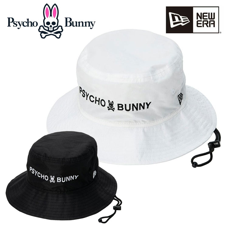 サイコバニー 冒険かぶり笠 ニュー内鰓 二人三脚PSYCHO BUNNY NEW ERAPBMG601F ゴルフ ネコポス相応う