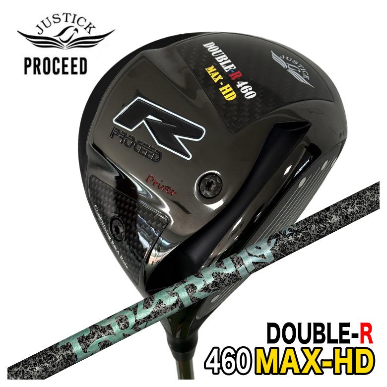 【全品ポイント5倍！4/4 20:00-4/10 1:59まで】 【特注カスタムクラブ】 JUSTICK ジャスティック PROCEED DOUBLE-R 460MAX-HD ドライバー TRPX(ティーアールピーエックス) Aero Nine エアロナイン シャフト