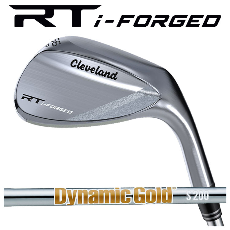 クリーブランド RT i-フォージド ウエッジ ダイナミックゴールド スチールシャフト Cleveland RT i-FORGED