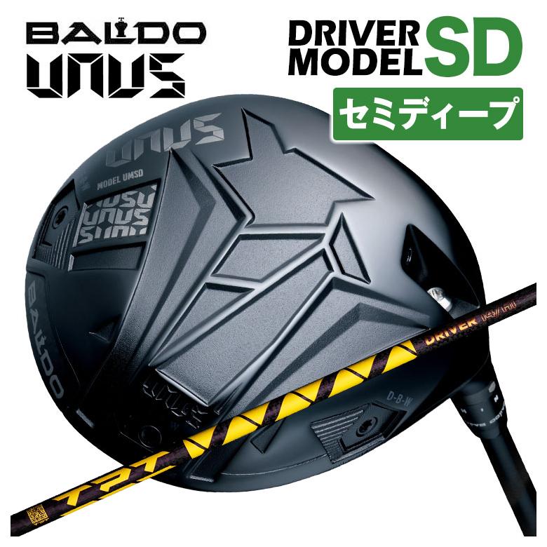 【百貨店大売り出し！全品10倍！ 6/4 20:00 - 6/11 01:59まで】【セミディープフェース】BALDO(バルド) UNUS (ウヌス)  MODEL SD １番ウッド 2026TPT Driver Shaft Nitro Range 矢がら