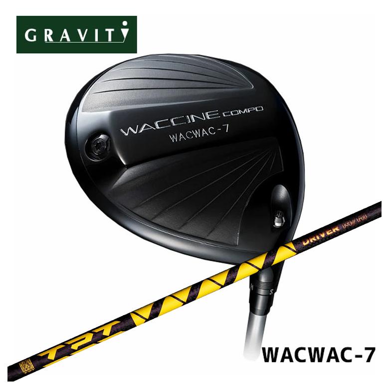 GRAVITY １番ウッド ワクチンコンポ WACWAC-7 グラビティDRTPT Driver Shaft Nitro Range 立て坑