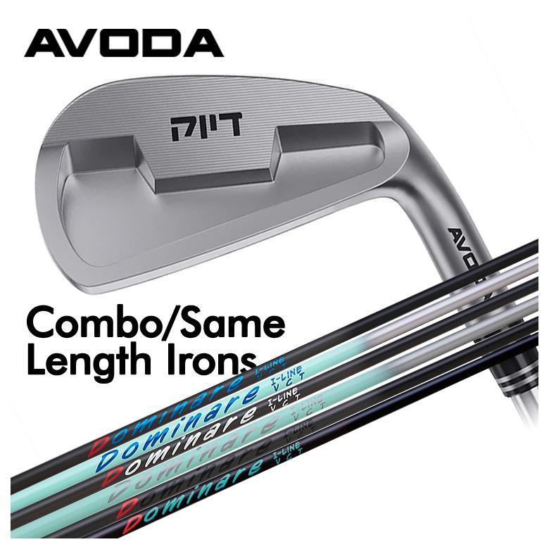 【百貨店大売り出し！全品10倍！ 6/4 20:00 - 6/11 01:59まで】アボダゴルフ AVODACombo/Same Length Ironsジャズバンド/セイム レングス アイアンDominare(ドミナーレ)  I-line アイアン用 立て坑