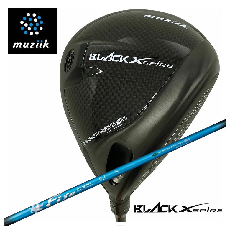 muziik ムジーク BLACK XSPIRE ブラックエクスパイヤー ドライバーコンポジットテクノ ファイアー急行列車FireExpress RZ アールゼータ 立て坑
