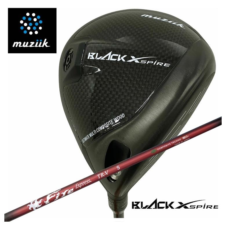 muziik ムジーク BLACK XSPIRE ブラックエクスパイヤー ドライバーコンポジットテクノ ファイアー急行列車FireExpress TR-V ティーアールブイ 立て坑
