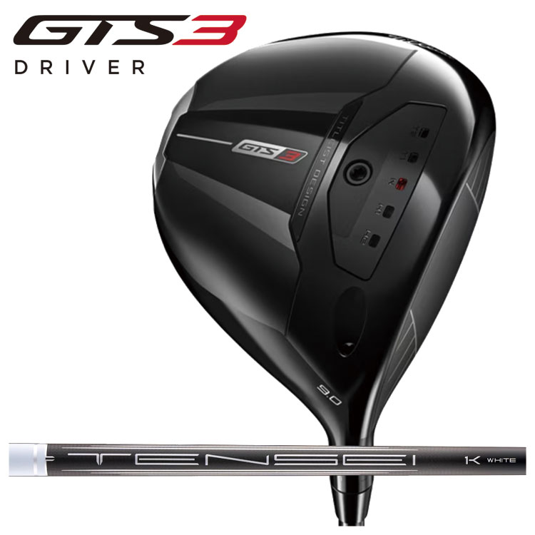 タイトリスト GTS3 １番ウッドtensei 1K White RIP65 炭素立て坑日本置き目品 Titleist GTSつづき物【右利き用 右打ち用】