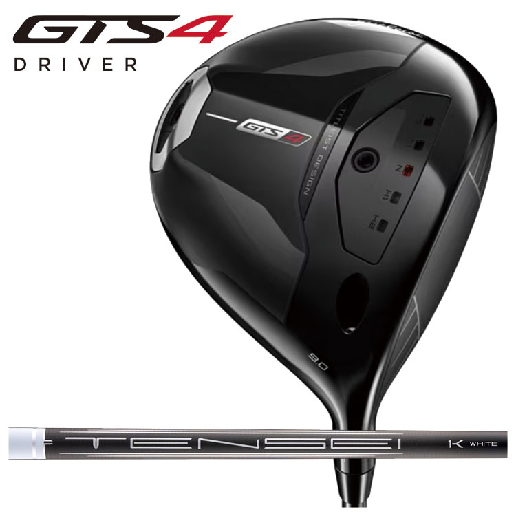 タイトリスト GTS4 １番ウッドtensei 1K White RIP65 炭素立て坑日本置き目品 Titleist GTSつづき物【右利き用 右打ち用】