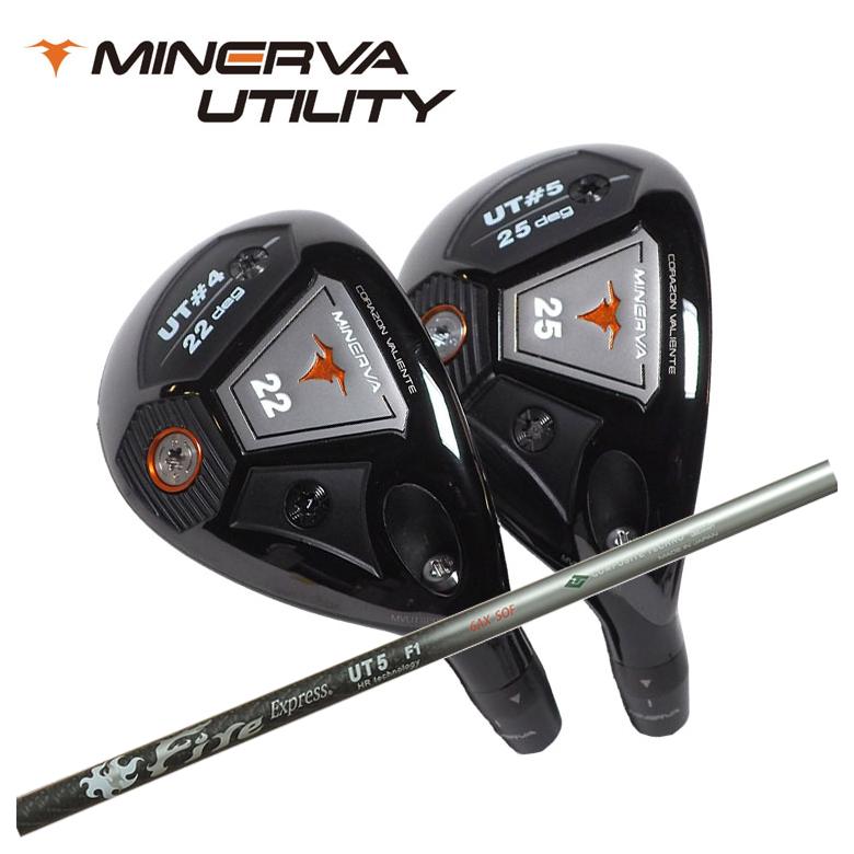 【百貨店大売り出し！全品10倍！ 6/4 20:00 - 6/11 01:59まで】MINERVA GOLF ミネルヴァ ゴルフMINERVA UTILITY ミネルヴァ ユーティリティコンポジットテクノファイヤーエクスプレスUT 矢がら