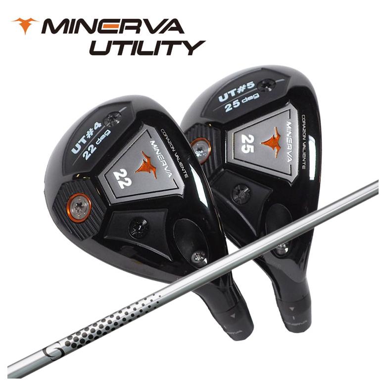 【百貨店大売り出し！全品10倍！ 6/4 20:00 - 6/11 01:59まで】MINERVA GOLF ミネルヴァ ゴルフMINERVA UTILITY ミネルヴァ ユーティリティシンカグラファイト LOOP HYBRID 矢がら