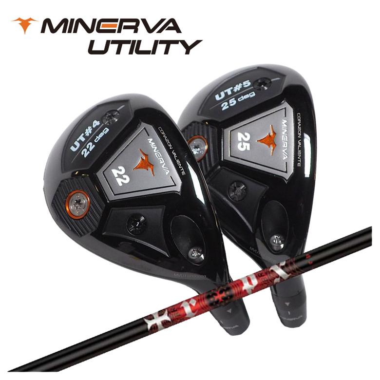 【百貨店大売り出し！全品10倍！ 6/4 20:00 - 6/11 01:59まで】MINERVA GOLF ミネルヴァ ゴルフMINERVA UTILITY ミネルヴァ ありがた味TRPX HYBRIDティーアールピーエックス 変わり種 矢がら