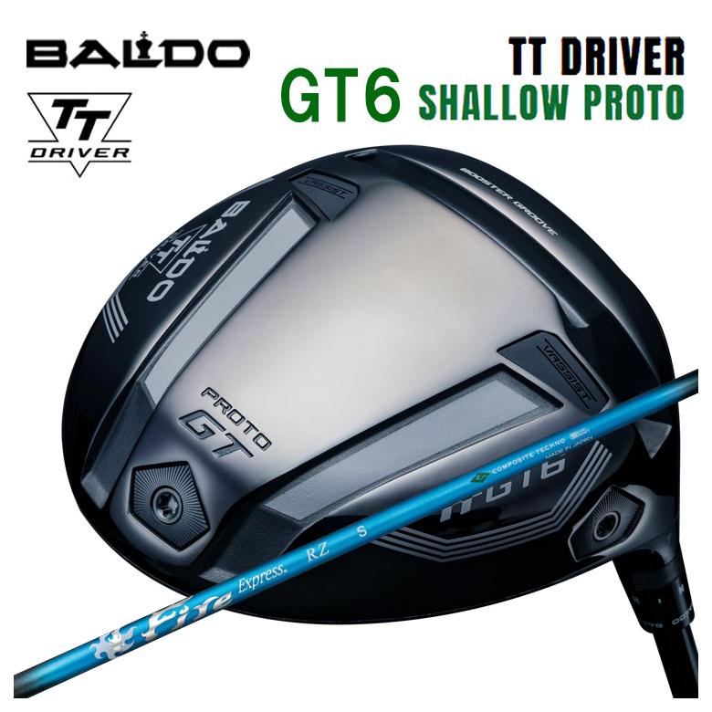 【全品ポイント5倍！7/19 20:00～7/26 1:59】バルド ドライバー BALDO TTシリーズ GT6 SHALLOW シャロー PROTOコンポジットテクノ ファイアーエクスプレスFireExpress RZ アールゼータ シャフト｜第一ゴルフ　カスタムクラブ専門店