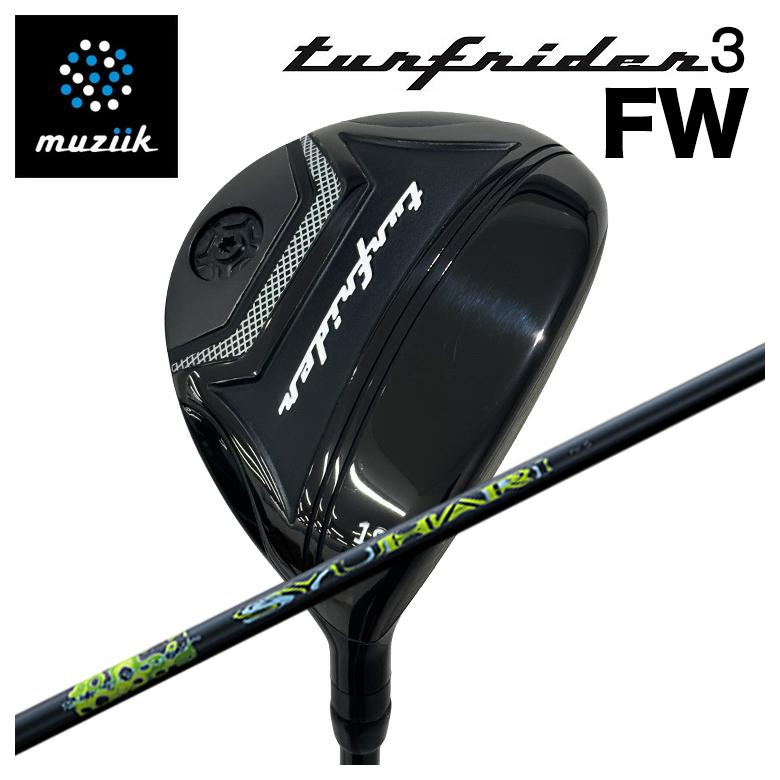 【特注】muziik ムジーク TurfRider3 FW ターフライダー3 フェアウェイウッドスリリング SYUHARI シュハリ FW用 立て坑
