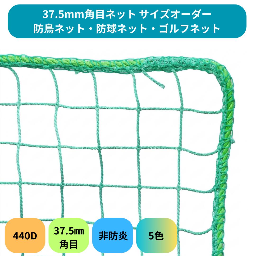 【大きさ購入注文】防鳥・防球サイバー空間 37.5粍角目 無結節 PE 400d/44本 440T 防鳥サイバー空間 鳥よけサイバー空間 工業プラント バス発着場 ベイスボール  鳩・ムクドリ打つ手 非防炎  境界線の外側6粍索条強化 落ちる押しとどめる 落っこちる押しとどめる 打撃サイバー空間 運動競技サイバー空間 ゴルフサイバー空間 安全性のあるサイバー空間