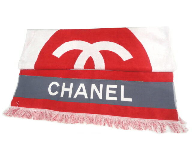 楽天市場】CHANEL シャネル ビーチタオル バスタオル ココ キューバ