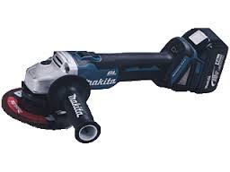 マキタ　125mm充電式ディスクグラインダ　18V　GA504DRGXN　バッテリ(6.0Ah)2個　充電器1個　ケース付き