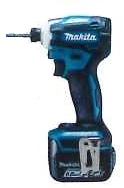 マキタ 14.4Vインパクトドライバ　TD162DRGX　青 バッテリ(6.0Ah)2個　充電器1個　ケース付き