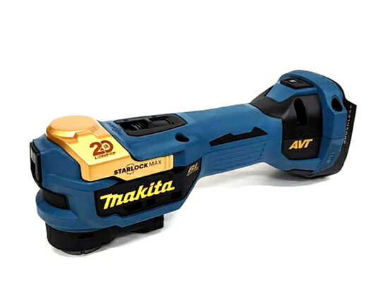 【マキタ20周年祝する模範例】マキタ 18V申し受ける式マルチ手道具 TM52DRGPB 割り増し金青み 20th Anniversary Limited Edition 割り増し金色つや フルセット (バッテリ、申し受ける器、押さえる入れもの付)
