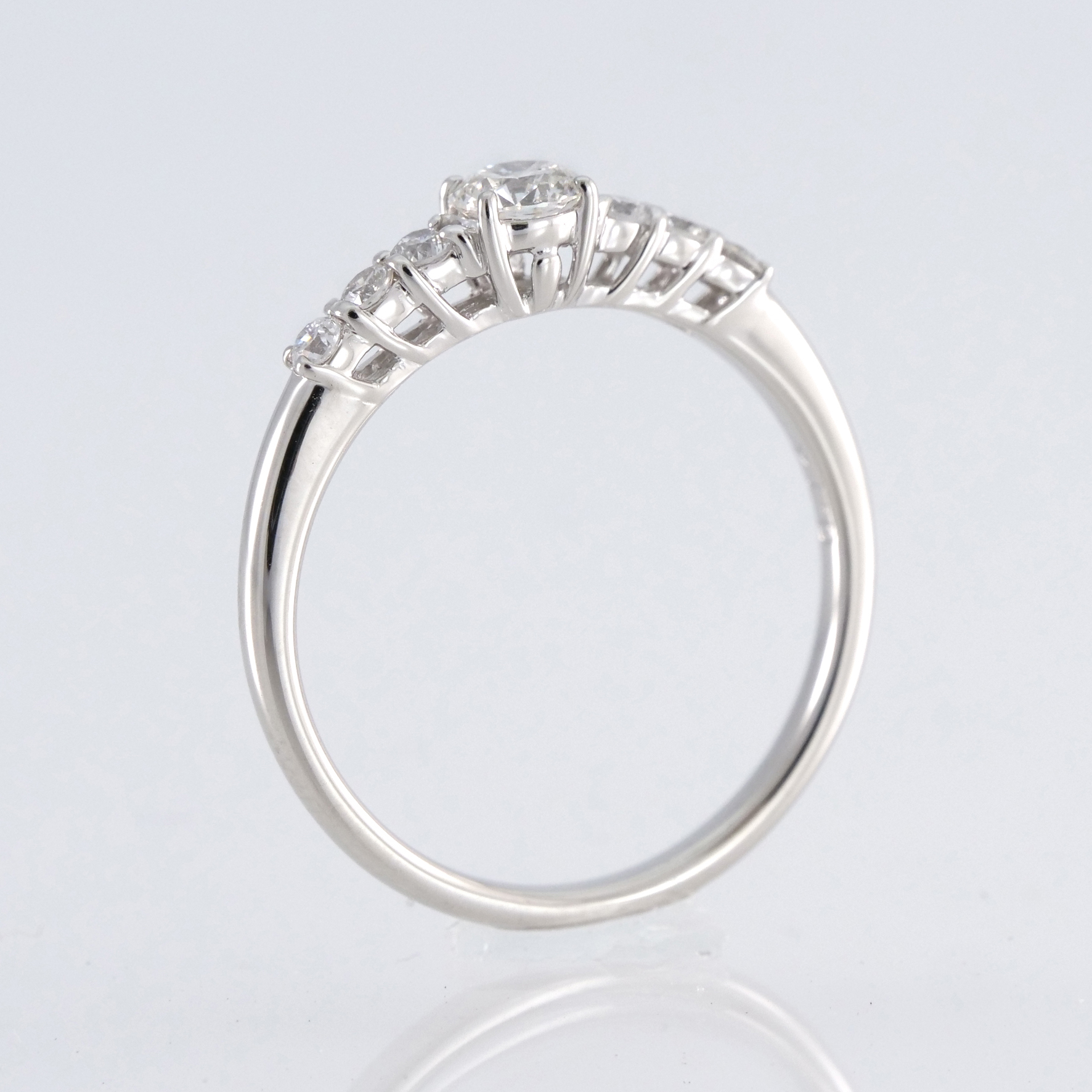 婚約指輪 エンゲージリング (品質保証書付き) ダイヤモンドリング 