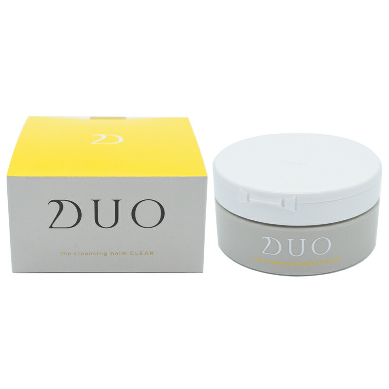 楽天市場】DUO デュオ ザ クレンジングバーム クリア 黄箱 90g
