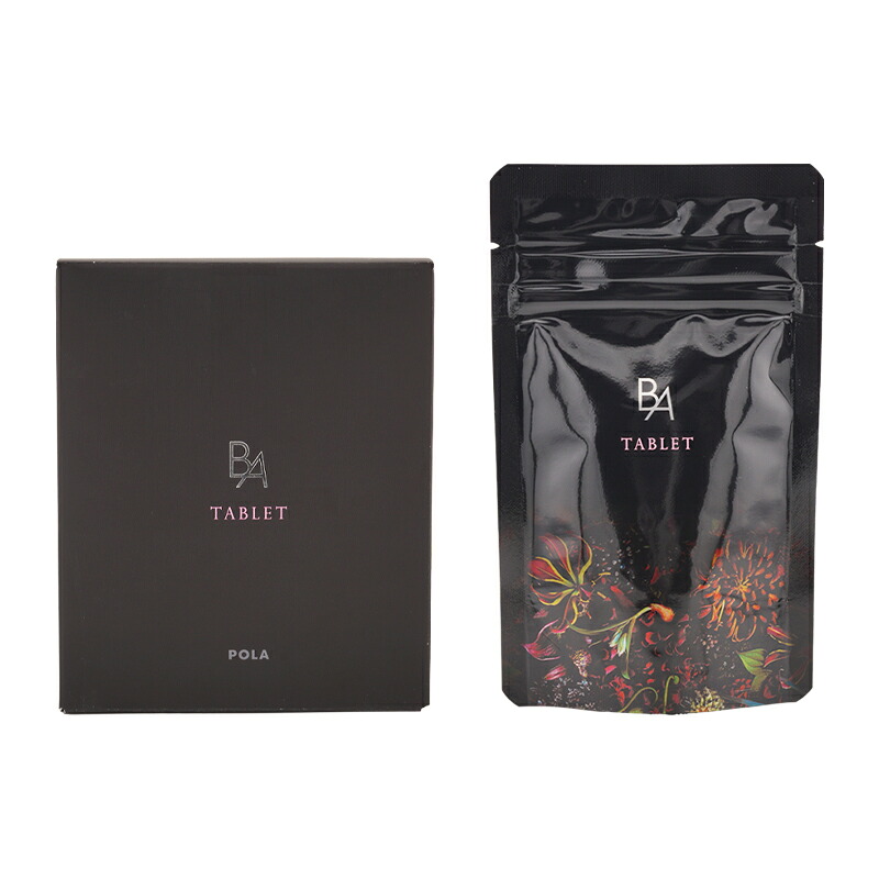 POLA ポーラ B.A タブレット 60粒 ビタミE クエン酸 美容サプリメント Ch-Aエキス 栄養機能食品[ギフトラッピング対応] 4,798円