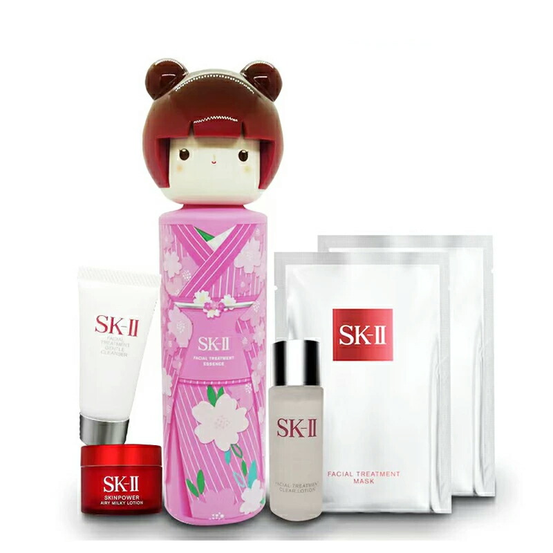 流行 限定セット SKII SK-II skii SK2 SK-2 エスケーツー 限定 フェイシャル トリートメント エッセンス コフレSAKURA  KIMONO 化粧水 230ml マスク2枚 fucoa.cl